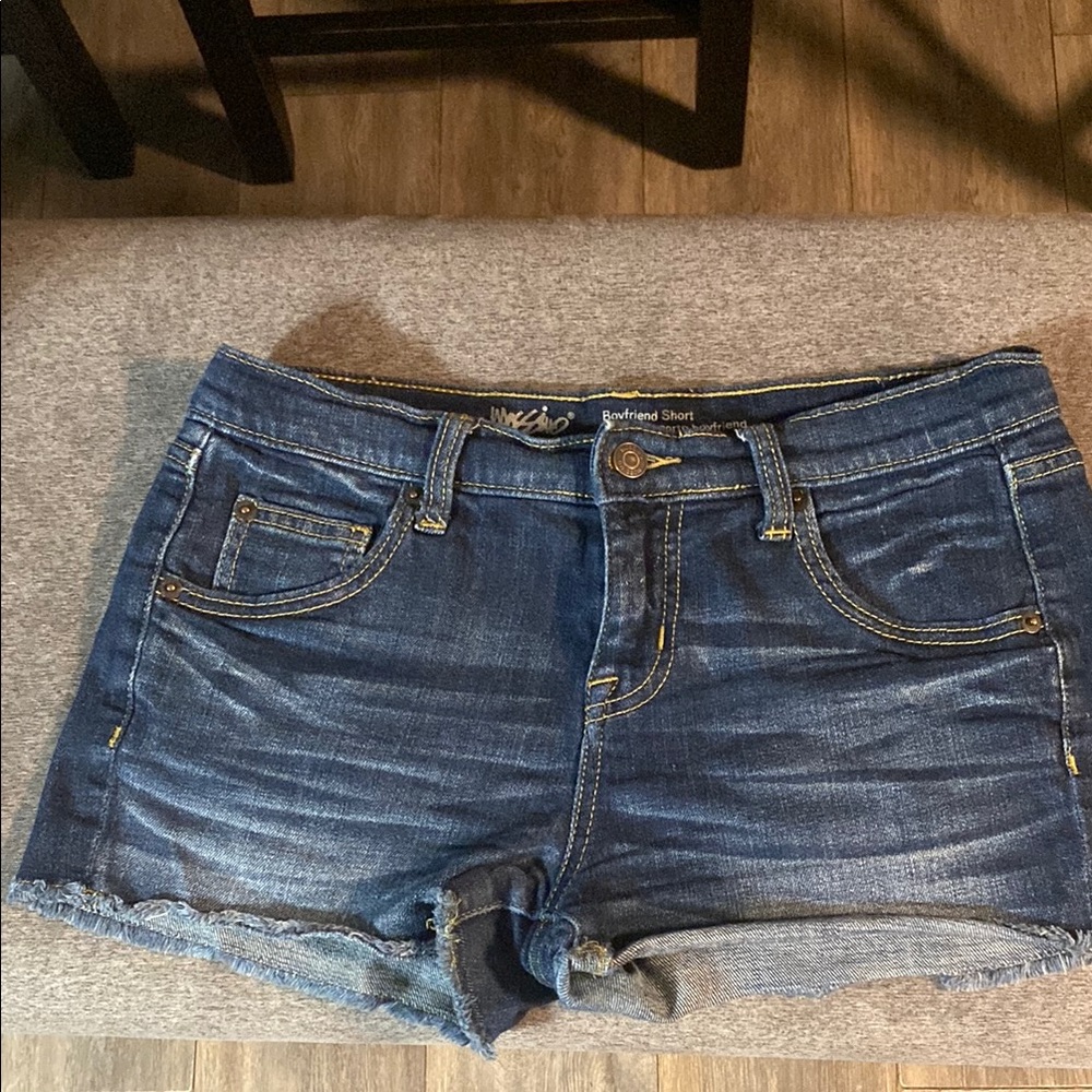 Women's Blue Denim Shorts